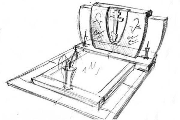 Создание эскиза/модели памятника