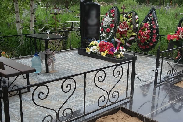 Выезд, замер и планировка захоронения